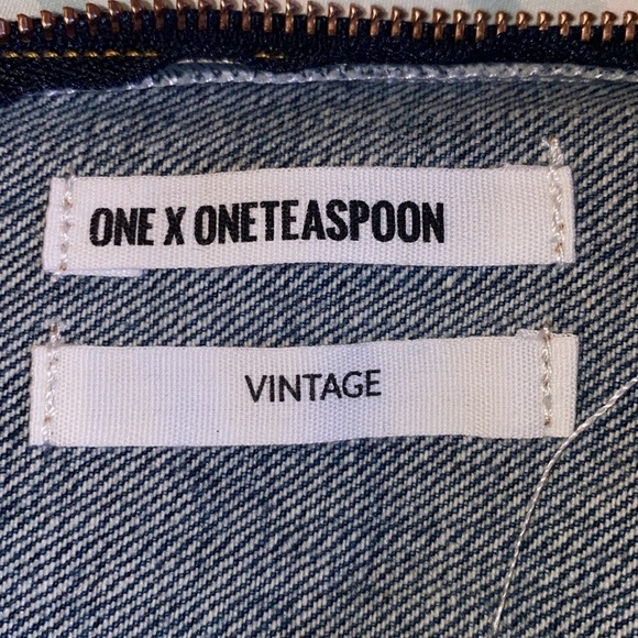 One Teaspoon Denim Clutch/ Wristlet! - Picture 6 of 7